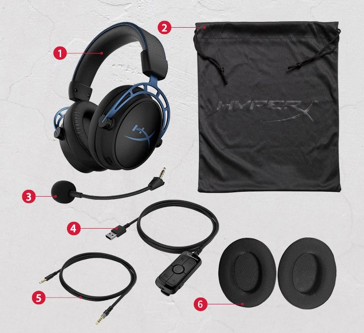Headphones - HyperX Alpha S Gaming Headset