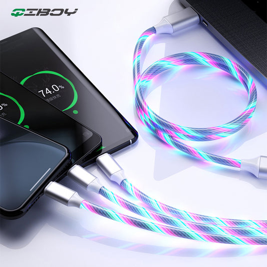 Cable - iPhone/micro-USB/USB Type C Charging/Data