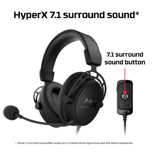 Headphones - HyperX Alpha S Gaming Headset
